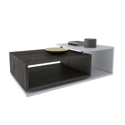 Aline Τραπεζάκι σαλονιού ανισόπεδο ανοιχτό 11411201 120 x 70 x 40 cm