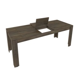 Aline Τραπέζι κουζίνας με φύλλο+32 11421204 120 x 80 x 75 cm