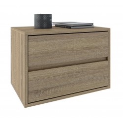 Aline Κομοδίνο 2συρτ. Φρένο με κενό 11610501 50 x 40 x 44 cm