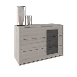 Aline Συρταριέρα 3συρτ. Φρένο πόμολο μλμ 11621102 110 x 45 x 78 cm