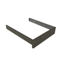 Aline Βάση τραβέρσα ύφασμα απλή (στρώμα 140x190) 25541506 150 x 200 x 36 cm