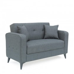 Καναπές Κρεβάτι Διθέσιος ArteLibre GABRIEL 2S Γκρι 146x79x81cm