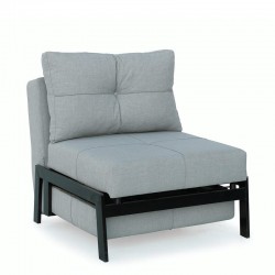 Πολυθρόνα ArteLibre OLIVER Ανοιχτό Γκρι 87x93x90cm