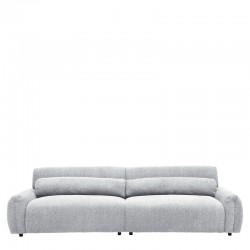 Καναπές Τετραθέσιος ArteLibre VORTICA Γκρι Ύφασμα 280x85x78cm