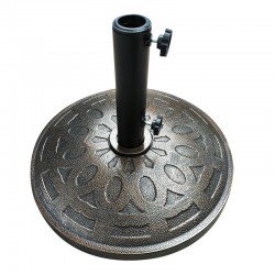 Βάση Ομπρέλας ArteLibre SOCOTRA 15kg Μαύρο Τσιμέντο/Πλαστικό 48x8cm