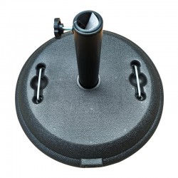 Βάση Ομπρέλας ArteLibre KODIAK 22kg Μαύρο Τσιμέντο/Πλαστικό 46.5x33cm