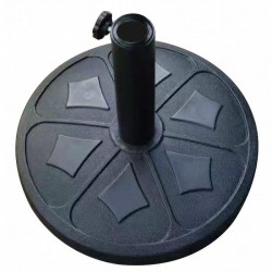 Βάση Ομπρέλας ArteLibre LUNA Μαύρο Τσιμέντο Φ49cm 12.5kg