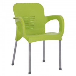 Καρέκλα Κήπου ArteLibre Eco Πράσινο Ανακυκλωμένο PP 60x50x80cm