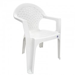 Καρέκλα Κήπου ArteLibre PALMIYE Λευκό Πλαστικό 56x55x79cm