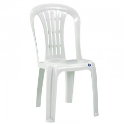 Καρέκλα Κήπου ArteLibre EGE Λευκό Πλαστικό 51x45x88cm