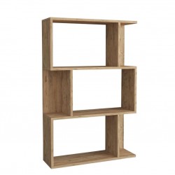 Βιβλιοθήκη ArteLibre IMAMU Δρυς Μοριοσανίδα 72x22x108.8cm