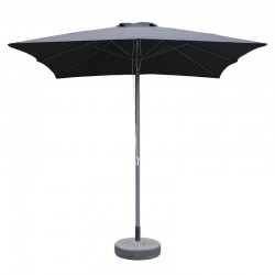 Ομπρέλα Κήπου ArteLibre MELIOR Μαύρο/Ανθρακί Αλουμίνιο/Polyester Φ2.2x2.2m