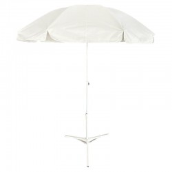 Ομπρέλα Παραλίας ArteLibre VENTRA Λευκό Μέταλλο/Polyester Φ2m