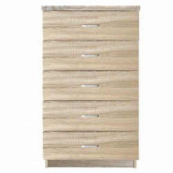 Συρταριέρα ArteLibre STONECROP Φυσικό Μελαμίνη 60x40x97cm