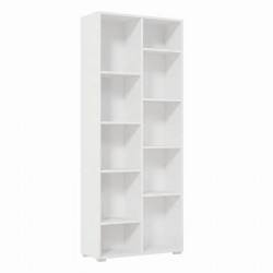 ΒΙΒΛΙΟΘΗΚΗ Fylliana Modulus 5 ΛΕΥΚΟ ΧΡΩΜΑ 70x33x177εκ