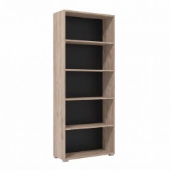 ΒΙΒΛΙΟΘΗΚΗ Fylliana Ordina 5 GREY OAK ΧΡΩΜΑ 70x25x177εκ