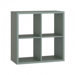 ΒΙΒΛΙΟΘΗΚΗ MONTARO SAGE ΧΡΩΜΑ 73x33x73εκ