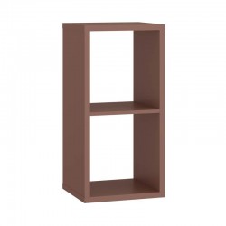 ΒΙΒΛΙΟΘΗΚΗ MONTARO TERRACOTTA ΧΡΩΜΑ 38x33x73εκ