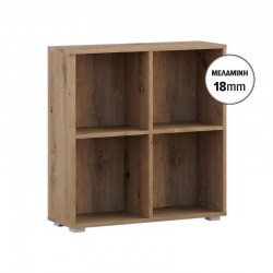 ΒΙΒΛΙΟΘΗΚΗ-ΡΑΦΙΕΡΑ Fylliana Smart 4P 18 ARTISAN ΧΡΩΜΑ 74x29x76εκ