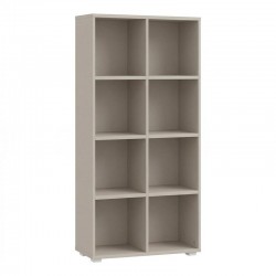 ΒΙΒΛΙΟΘΗΚΗ-ΡΑΦΙΕΡΑ Fylliana Smart 8P CASHMERE ΧΡΩΜΑ 74x25x146εκ