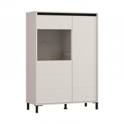 ΒΙΤΡΙΝΑ MARRON 2K VS1 135 CASHMERE-ΜΑΥΡΟ ΜΑΤ 93x40x135εκ