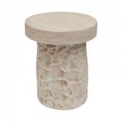 ΒΟΗΘΗΤΙΚΟ ΤΡΑΠΕΖΙ Fylliana FL70032 ΑΠΟ ΜΑΓΝΗΣΙΟ ΑΝΟΙΧΤΟ ΜΠΕΖ ΧΡΩΜΑ 41x41x49εκ