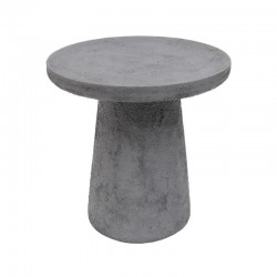 ΒΟΗΘΗΤΙΚΟ ΤΡΑΠΕΖΙ Fylliana FL70315 ΑΠΟ ΜΑΓΝΗΣΙΟ ΓΚΡΙ ΧΡΩΜΑ 50x50x50εκ