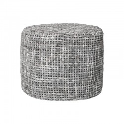 ΔΙΑΚΟΣΜΗΤΙΚΟ ΠΟΥΦ Fylliana "Lagoon" ΓΚΡΙ ΧΡΩΜΑ 45x45x35εκ