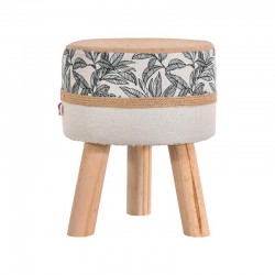 ΔΙΑΚΟΣΜΗΤΙΚΟ ΣΚΑΜΠΟ Fylliana Opulent ΜΠΕΖ-ΜΑΥΡΟ ΧΡΩΜΑ 28x34εκ