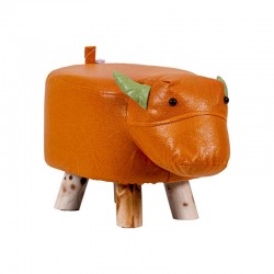 ΔΙΑΚΟΣΜΗΤΙΚΟ ΥΦΑΣΜΑΤΙΝΟ ΣΚΑΜΠΟ Fylliana ΑΓΕΛΑΔΑ ΠΟΡΤΟΚΑΛΙ ΧΡΩΜΑ 42x24x26εκ