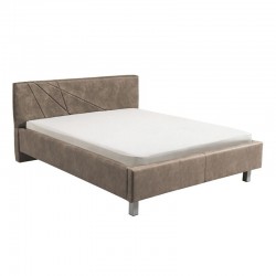 ΔΙΠΛΟ ΚΡΕΒΑΤΙ FALCO ΚΑΦΕ 178x217x94εκ (160x200)