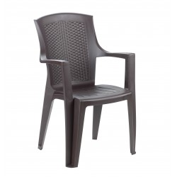 ΠΛΑΣΤΙΚΗ ΚΑΡΕΚΛΑ EDEN ΚΑΦΕ 60x62x89εκ