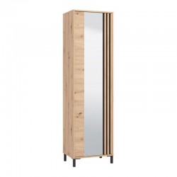 ΕΠΙΠΛΟ ΕΙΣΟΔΟΥ-ΧΩΛ LAVAL P1 OG ARTISAN OAK-ΜΑΥΡΟ ΧΡΩΜΑ 55x40x193εκ