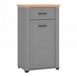 ΕΠΙΠΛΟ ΕΙΣΟΔΟΥ VALENCIA ΓΚΡΙ ΓΡΑΦΙΤΗΣ-ARTISAN OAΚ-ΓΚΡΙ ΜΑΤ 60,5x41x105εκ fxtr