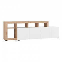 ΕΠΙΠΛΟ ΤΗΛΕΟΡΑΣΗΣ ARGYLL TV 192 4K2F OP ΛΕΥΚΟ ΜΕ ARTISAN OAK ΧΡΩΜΑ 193x40x61εκ