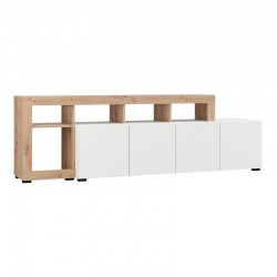 ΕΠΙΠΛΟ ΤΗΛΕΟΡΑΣΗΣ ARGYLL TV 192 4K4V OP ΛΕΥΚΟ ΜΕ ARTISAN OAK ΧΡΩΜΑ 192x40x61εκ