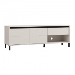 ΕΠΙΠΛΟ ΤΗΛΕΟΡΑΣΗΣ MARRON TV 150 3K1F2V CASHMERE-ΜΑΥΡΟ ΜΑΤ 151x40x52εκ