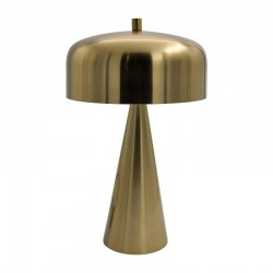 ΕΠΙΤΡΑΠΕΖΙΑ ΛΑΜΠΑ Fylliana 23208 ΜΕΤΑΛΛΙΚΗ ΧΡΥΣΟ ΧΡΩΜΑ 22x37,5εκ G9