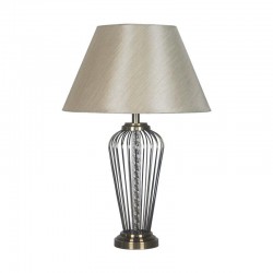 ΕΠΙΤΡΑΠΕΖΙΑ ΛΑΜΠΑ Fylliana FL24623 ΓΥΑΛΙΝΗ ΔΙΑΦΑΝΟ ΧΡΩΜΑ 38x56εκ Ε27