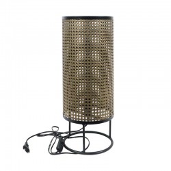 ΕΠΙΤΡΑΠΕΖΙΑ ΜΕΤΑΛΛΙΚΗ ΛΑΜΠΑ Fylliana FL1019 ΜΠΡΟΝΖΕ ΧΡΩΜΑ 21x21x53εκ