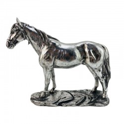 ΕΠΙΤΡΑΠΕΖΙΟ ΔΙΑΚΟΣΜΗΤΙΚΟ ΑΛΟΓΟ Fylliana ΑΣΗΜΙ ΧΡΩΜΑ Polyresin 25x7x21εκ sls