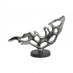 ΕΠΙΤΡΑΠΕΖΙΟ ΔΙΑΚΟΣΜΗΤΙΚΟ Fylliana FL29912 ΑΣΗΜΙ-ΜΑΥΡΟ ΜΑΤ ΧΡΩΜΑ 29x11x21εκ