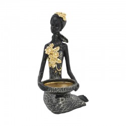 ΕΠΙΤΡΑΠΕΖΙΟ ΔΙΑΚΟΣΜΗΤΙΚΟ ΓΥΝΑΙΚΕΙΑ ΦΙΓΟΥΡΑ Fylliana FL245406 ΜΑΥΡΟ ΧΡΩΜΑ 15x14x23εκ