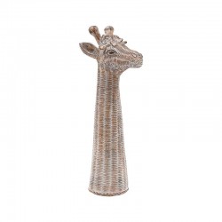 ΕΠΙΤΡΑΠΕΖΙΟ ΔΙΑΚΟΣΜΗΤΙΚΟ ΚΑΜΗΛΟΠΑΡΔΑΛΗ Fylliana FL23041 ΦΥΣΙΚΟ ΚΑΦΕ ΜΕ ΛΕΥΚΗ ΠΑΤΙΝΑ ΧΡΩΜΑ 11x11x32εκ