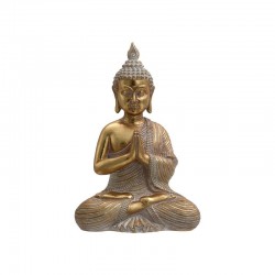 ΕΠΙΤΡΑΠΕΖΙΟ ΔΙΑΚΟΣΜΗΤΙΚΟ POLYRESIN Fylliana "Buddha" ΧΡΥΣΟ ΧΡΩΜΑ 17x13x27εκ