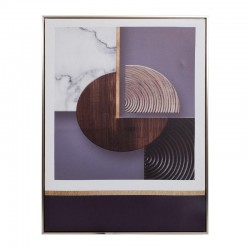 ΚΑΔΡΟ Fylliana Circle ΜΠΡΟΝΖΕ ΠΛΑΙΣΙΟ 60*80 sls