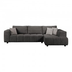 ΚΑΝΑΠΕΣ ΔΕΞΙΑ ΓΩΝΙΑ Fylliana Orion ΓΚΡΙ ΓΡΑΦΙΤΗΣ ΧΡΩΜΑ 300x200x70εκ