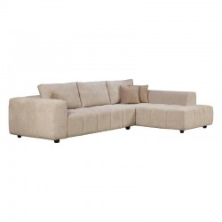 ΚΑΝΑΠΕΣ ΔΕΞΙΑ ΓΩΝΙΑ Fylliana Orion ΜΠΕΖ ΧΡΩΜΑ 300x200x70εκ