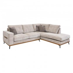 ΚΑΝΑΠΕΣ Fylliana Marcell ΔΕΞΙΑ ΓΩΝΙΑ ΜΠΕΖ ΜΕ ΚΑΦΕ ΜΑΞΙΛΑΡΙΑ 300x230x88εκ