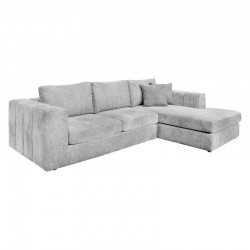 ΚΑΝΑΠΕΣ Fylliana Mondore ΔΕΞΙΑ ΓΩΝΙΑ ΓΚΡΙ ΧΡΩΜΑ 280x180x83εκ